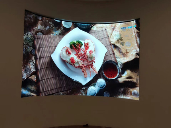 乌兰室内P2.5弧形LED屏